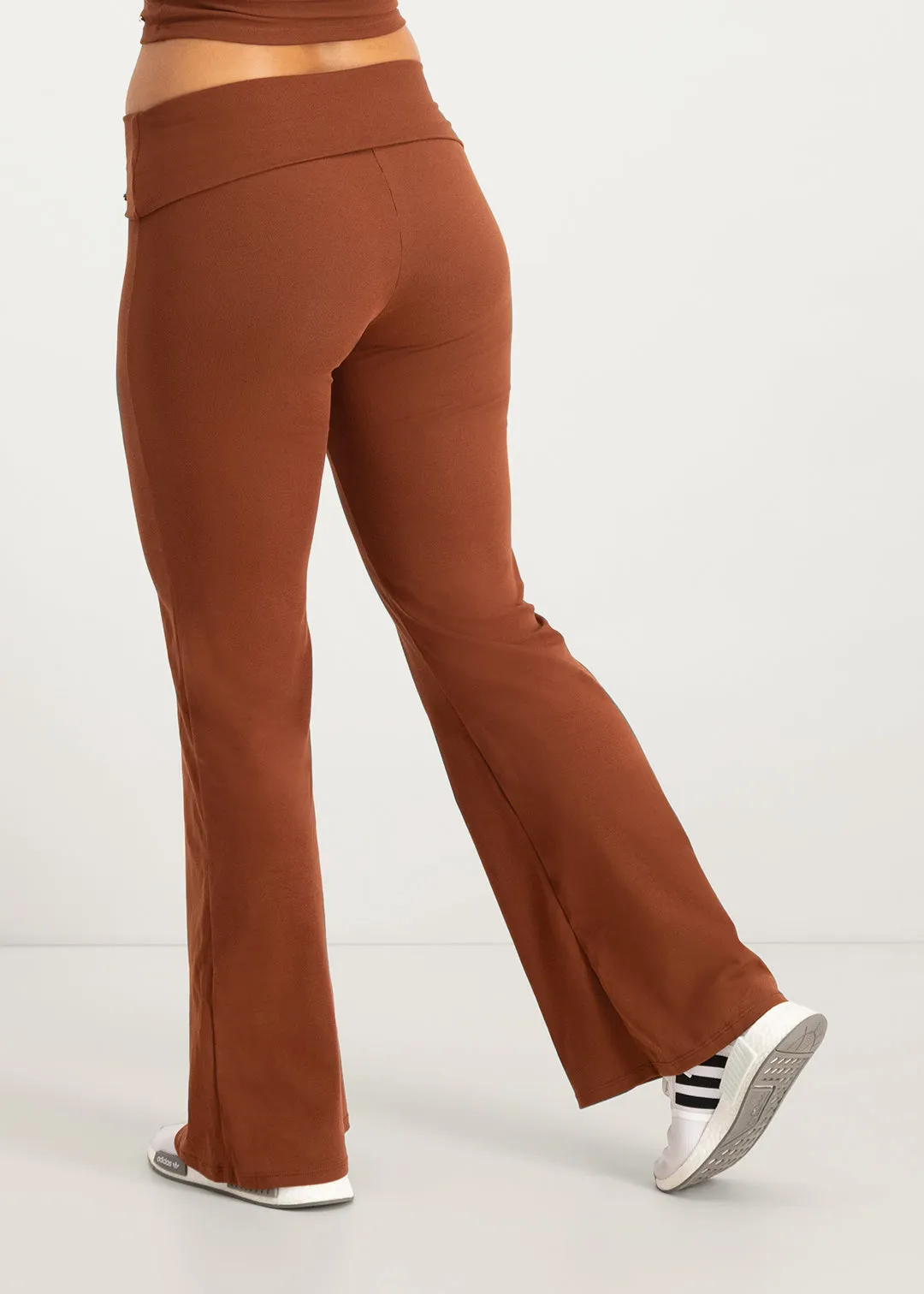 Flare Lounge Pants - Brown