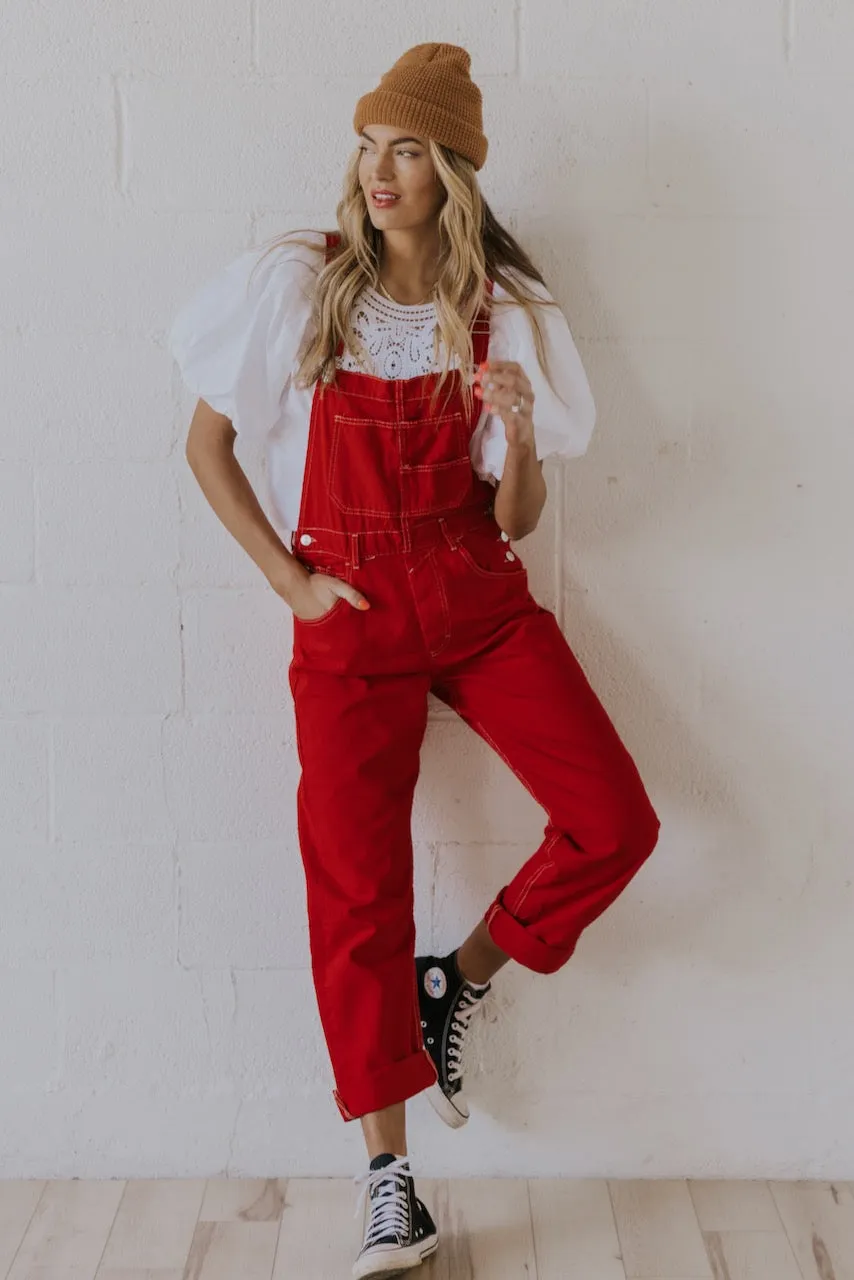 Free People Ziggy Denim Overalls