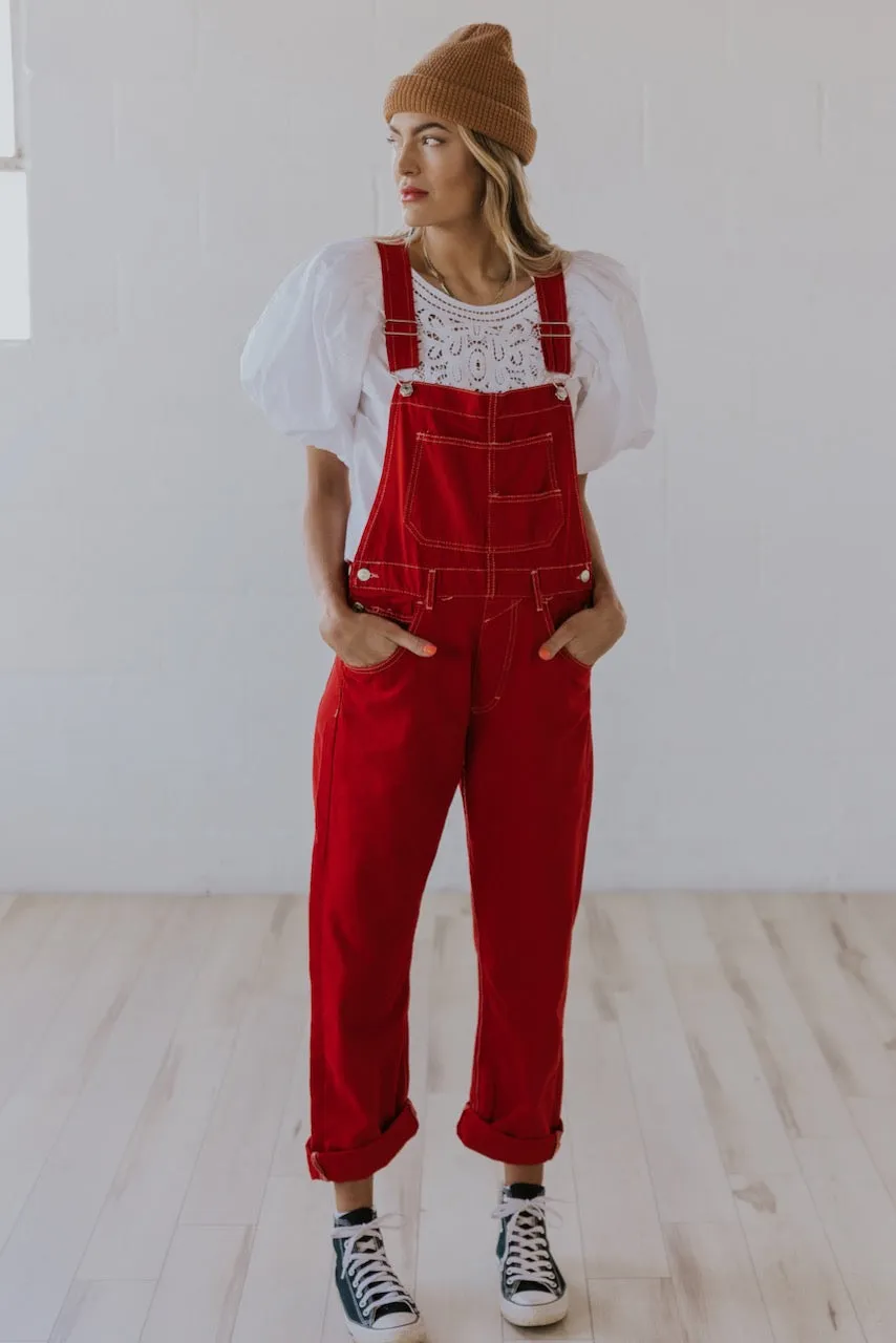 Free People Ziggy Denim Overalls