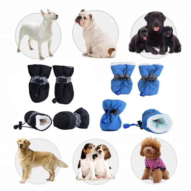 Funki Buys | Dog Boots | Pet Dog Shoes | Dog Cat Anti-Slip Boot