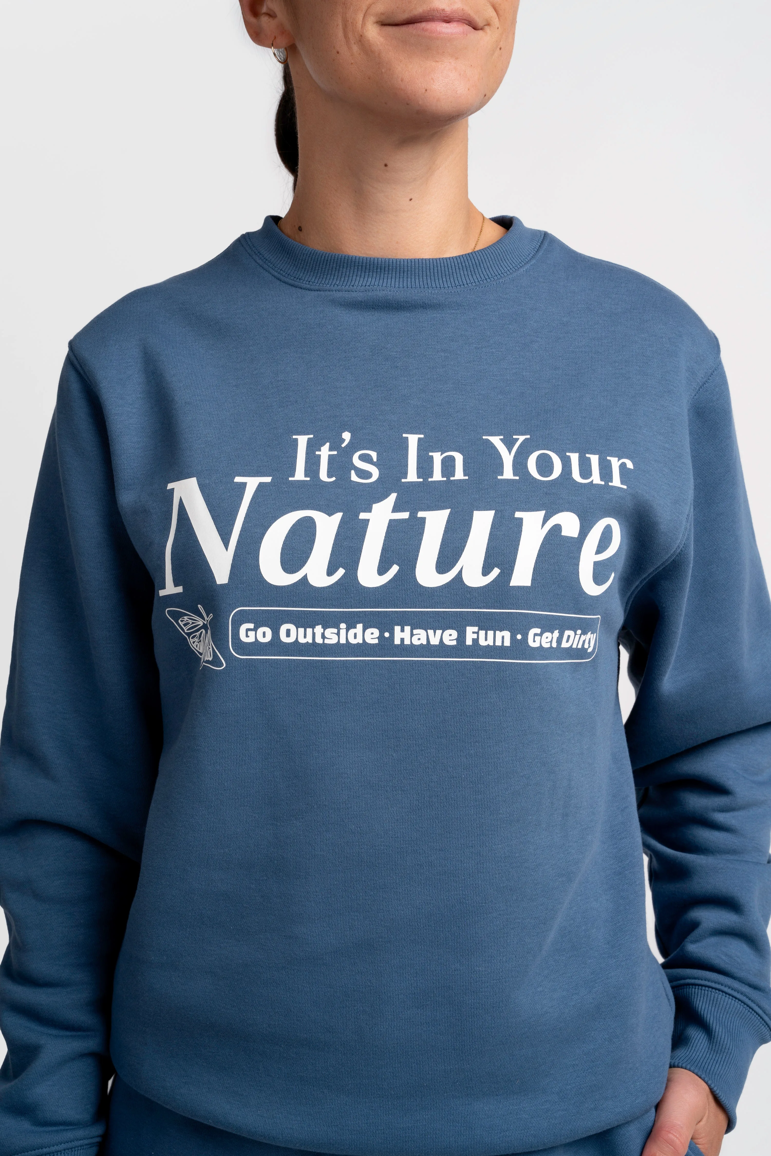 get cozy crewneck sweatshirt