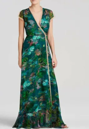 Green Maxi dress Cynthia Vincent