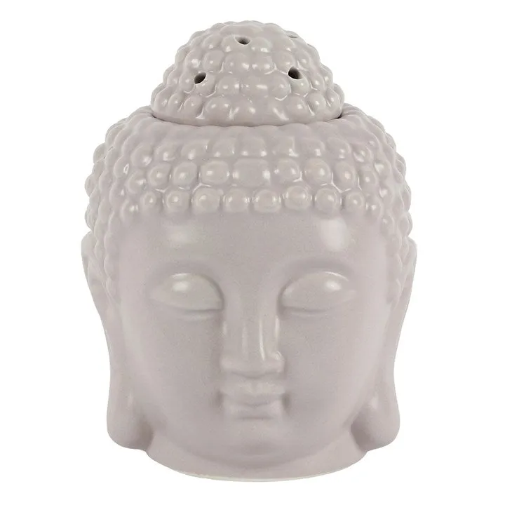 Grey Buddha Head Oil or Wax Burner