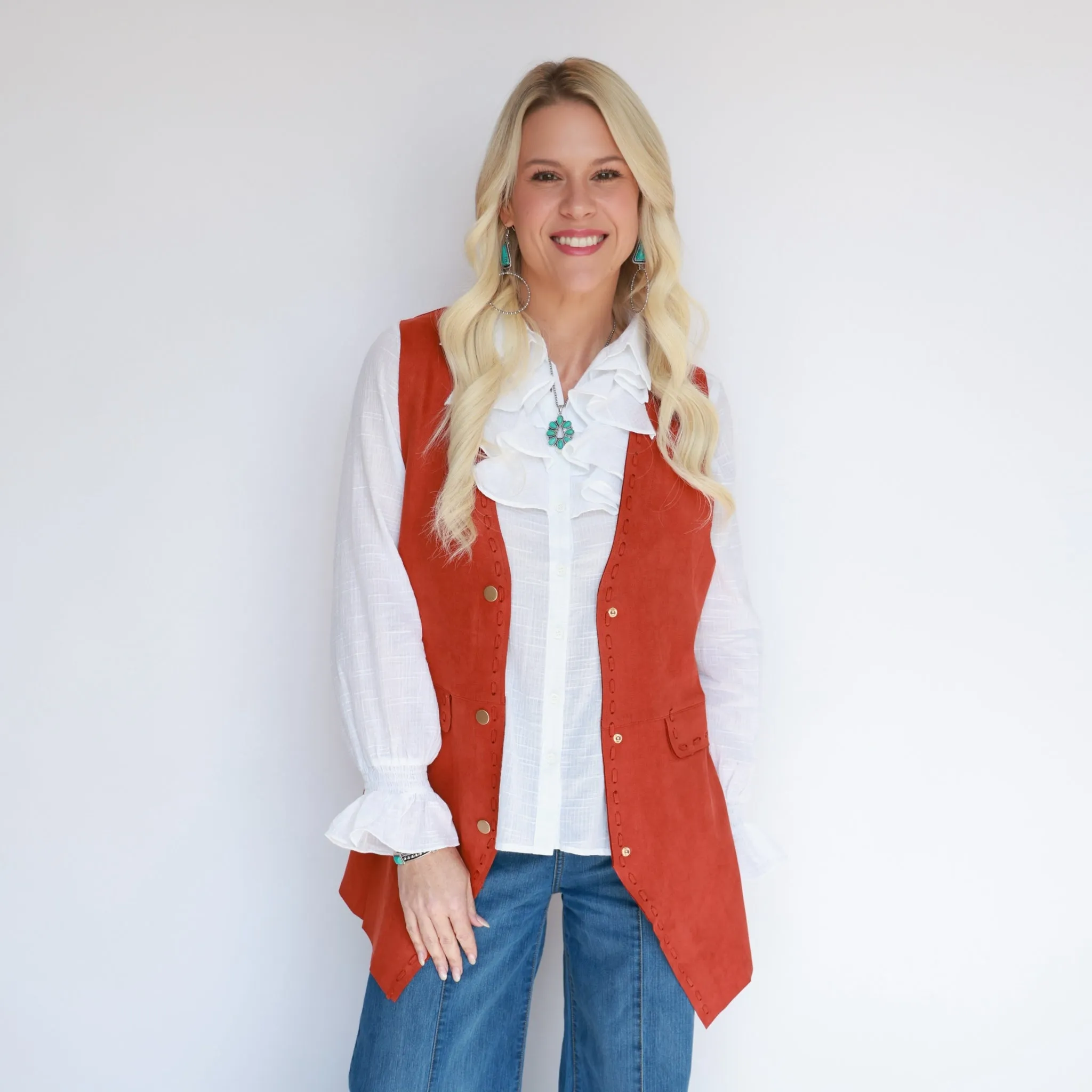 Harper's Haven Suede Vest