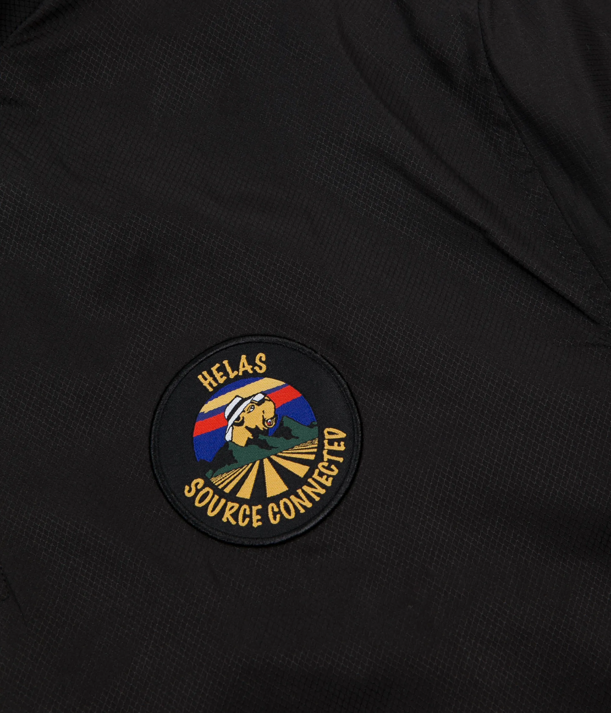 Helas Source Quarter Zip Jacket - Black