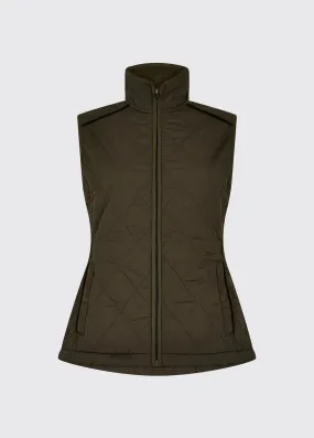 Heywood Women’s Quilted Gilet- Olive