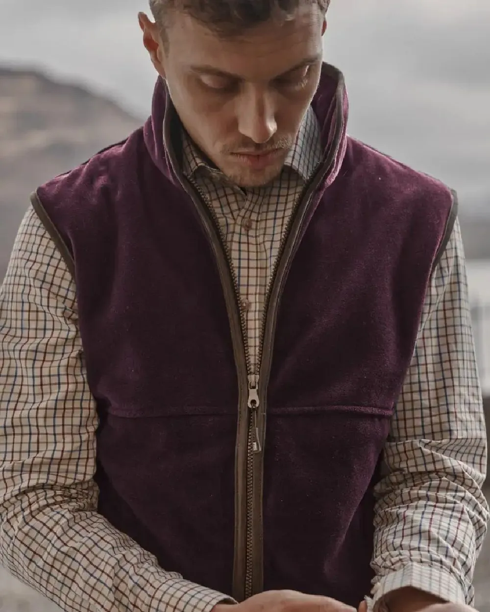 Hoggs of Fife Stenton Technical Fleece Gilet