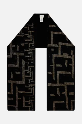 JACQUARD  SCARF TEMPLES OF DENDARA