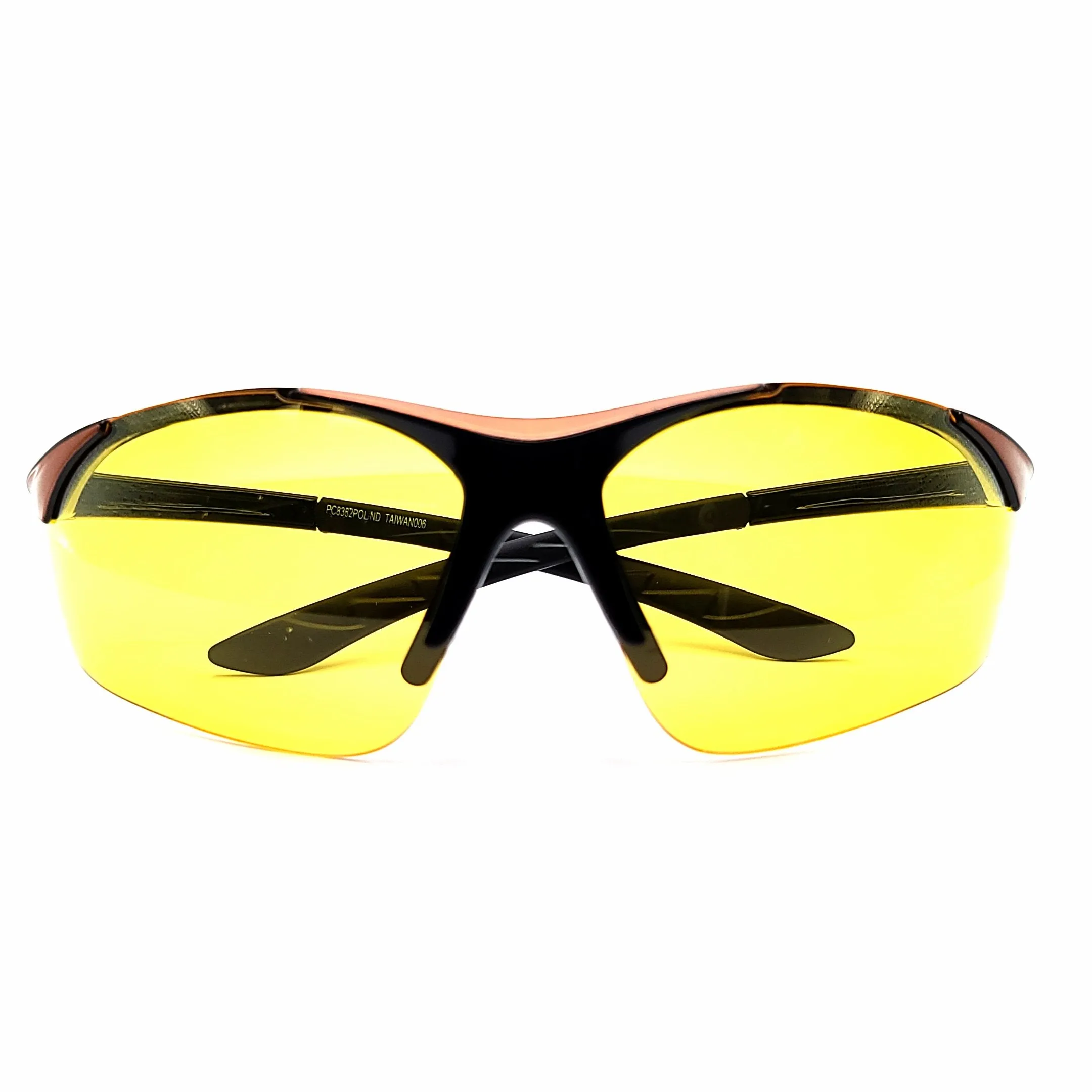 Jock Half Frame Polarized Night Driving Sunglasses