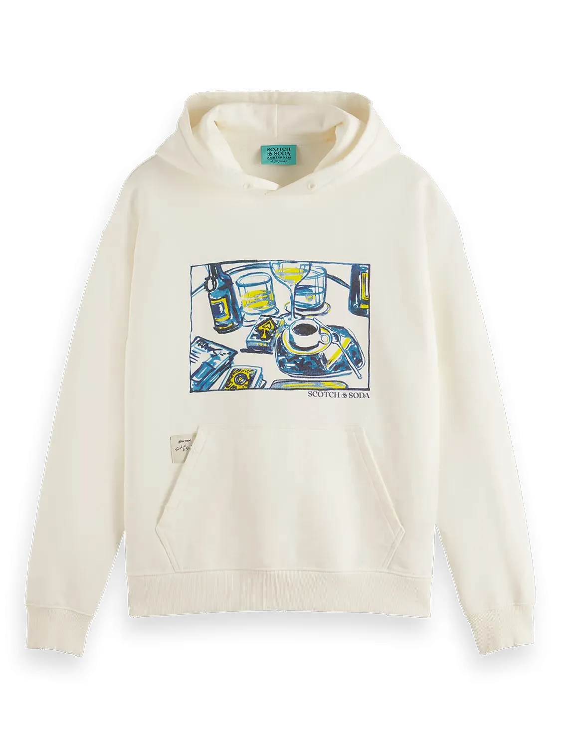 Joe Jonas X SS Artwork Hoodie (Off White) - 180423WI24100