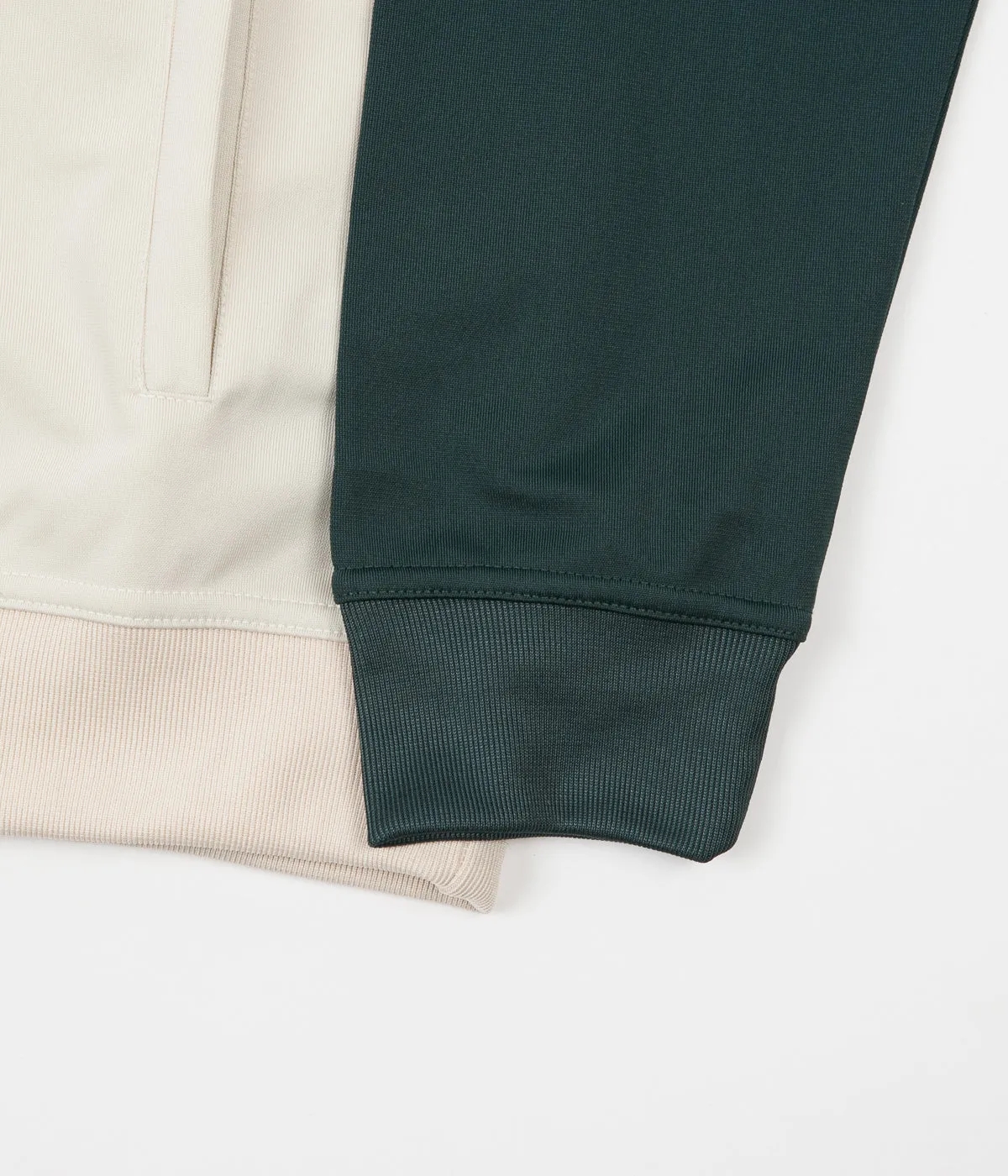 Kappa Kontroll Half Zip Jacket - Dark Green / Light Beige