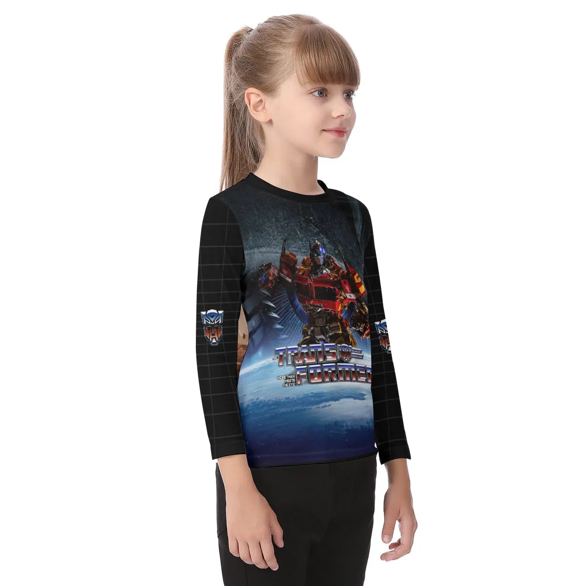 Kids Optimus Prime G1 Long Sleeve T-shirt