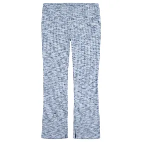 Levi's Space Dye Flared Knit Pants Crown Blue