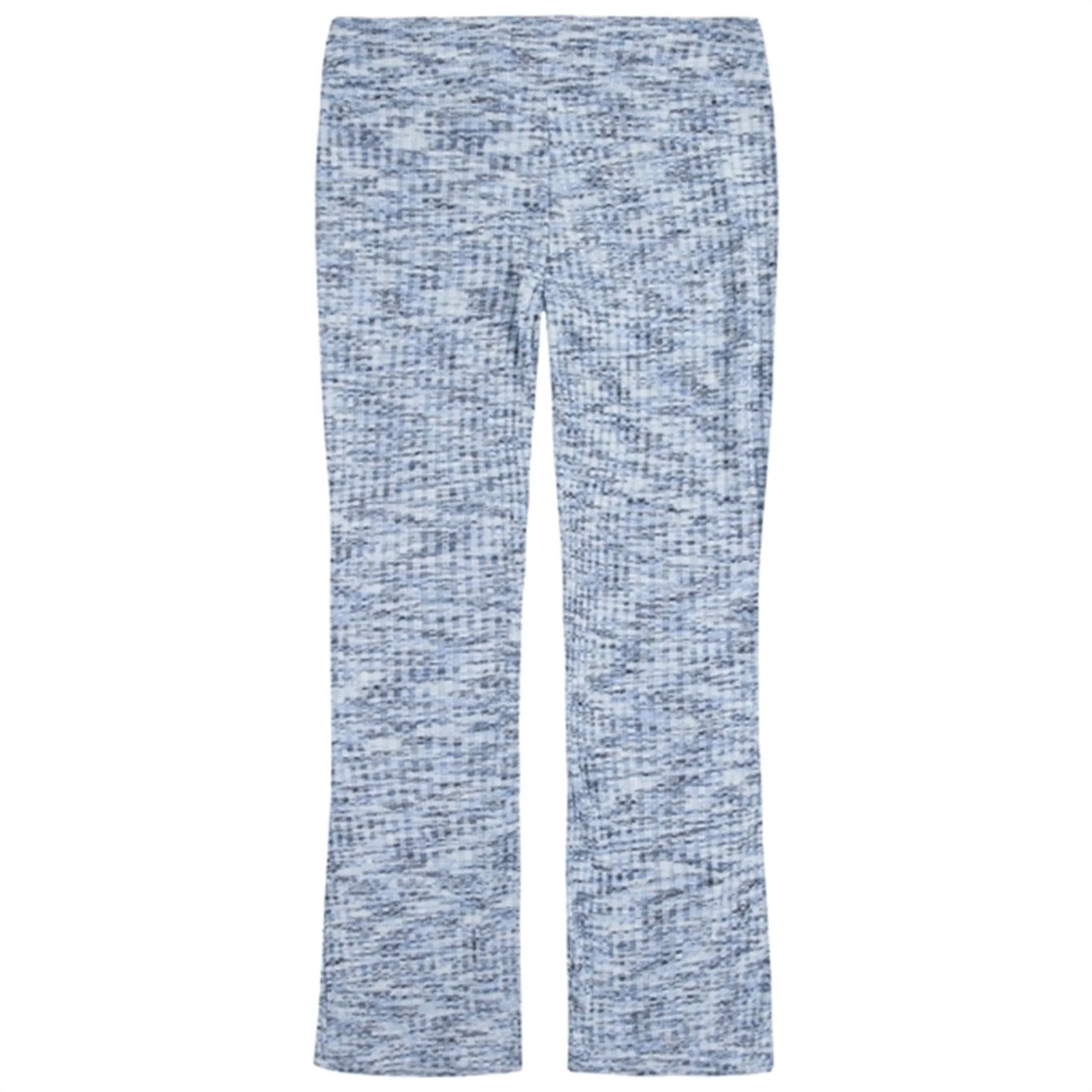 Levi's Space Dye Flared Knit Pants Crown Blue