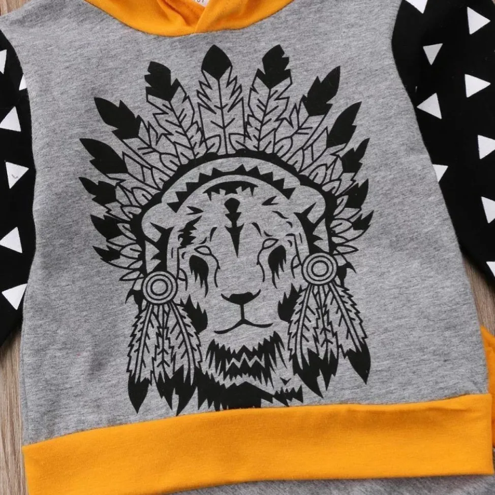 Lion Hoodie and Pants #20004