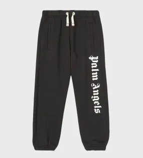 Logo-Print Track Pants Black