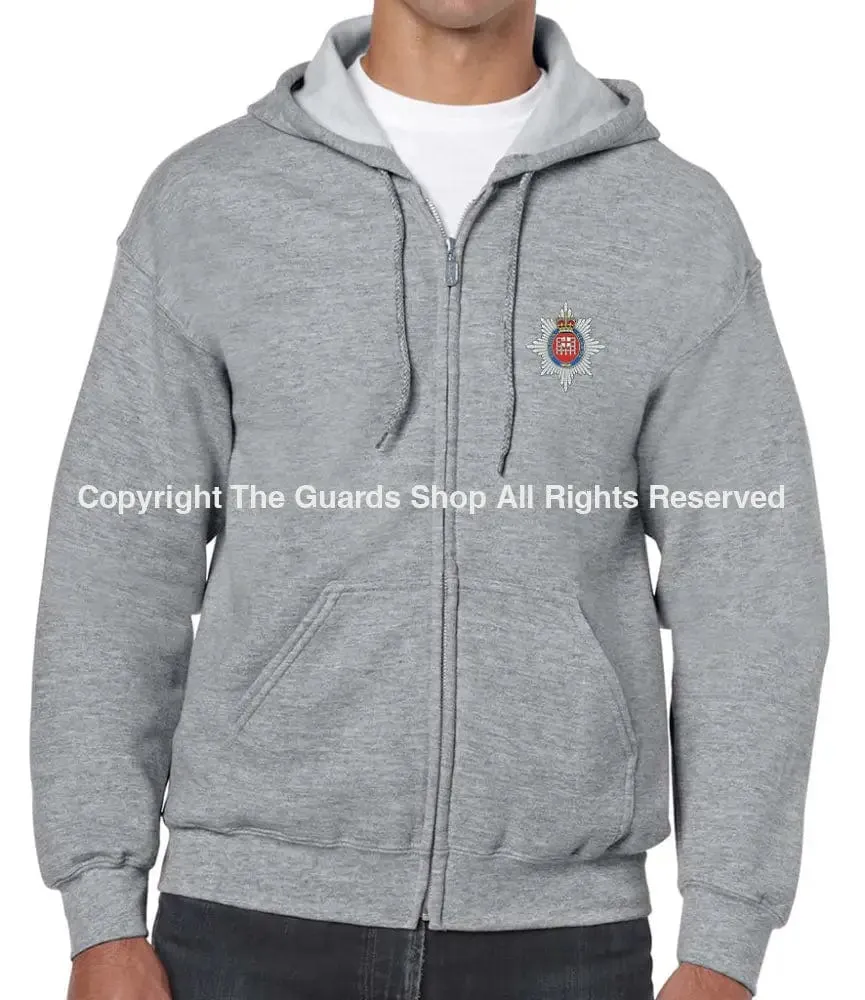 London Guards Unisex Full Zip Hoodie