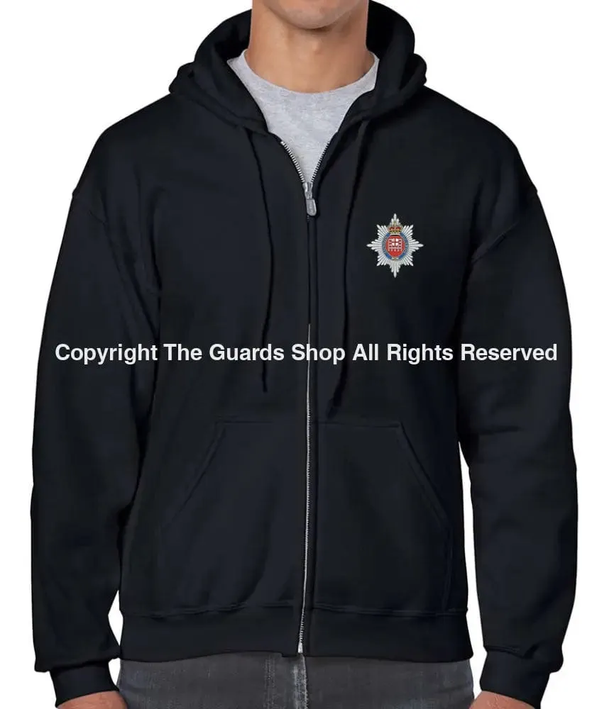 London Guards Unisex Full Zip Hoodie