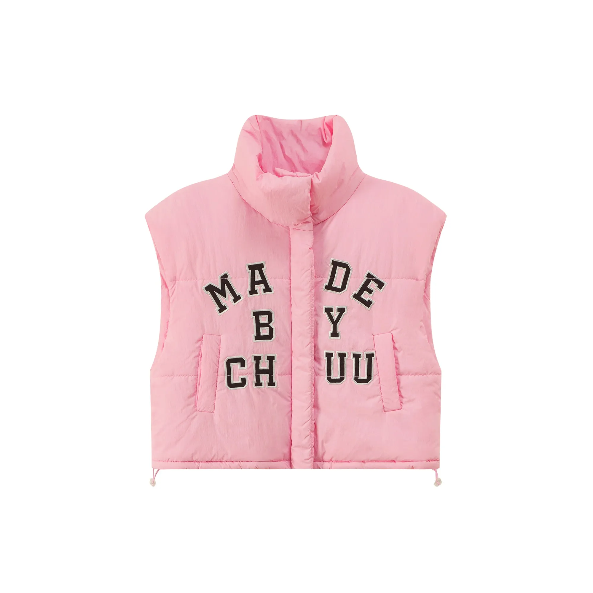 Made By Chuu Embroidered Wide Vest