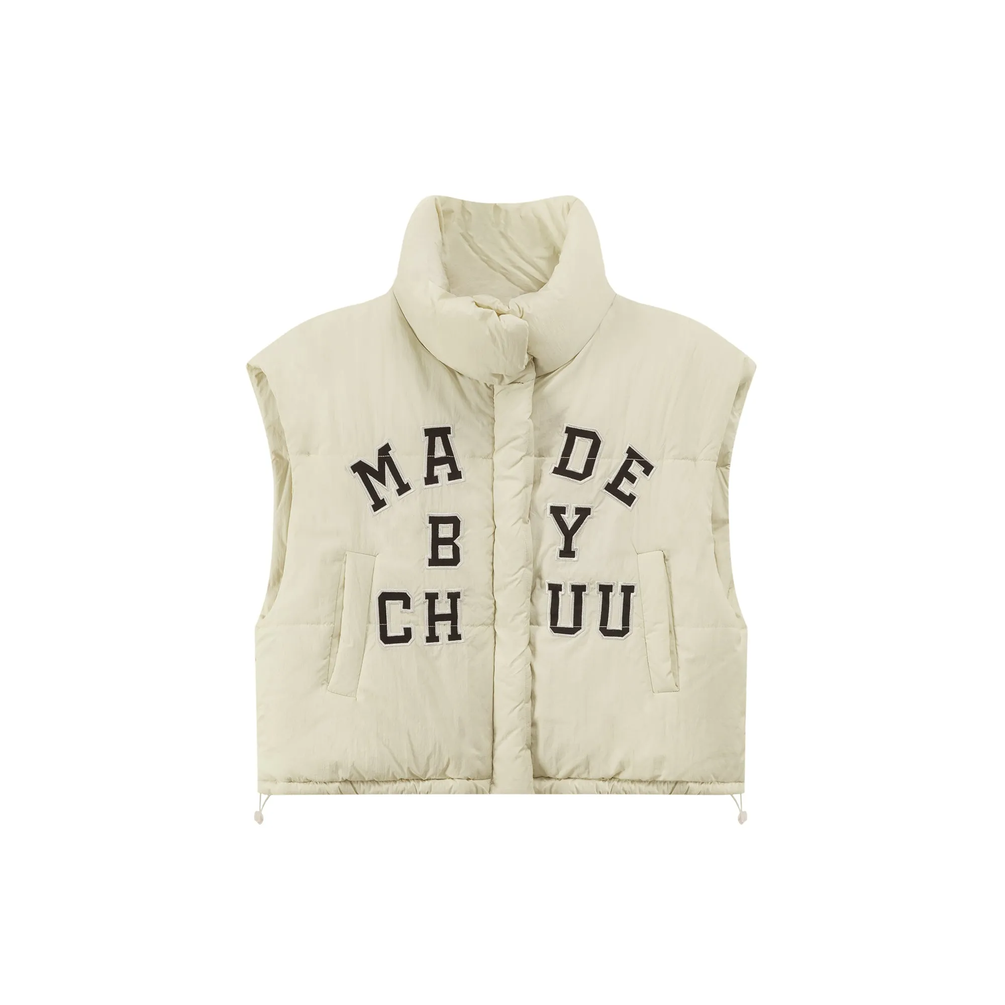 Made By Chuu Embroidered Wide Vest