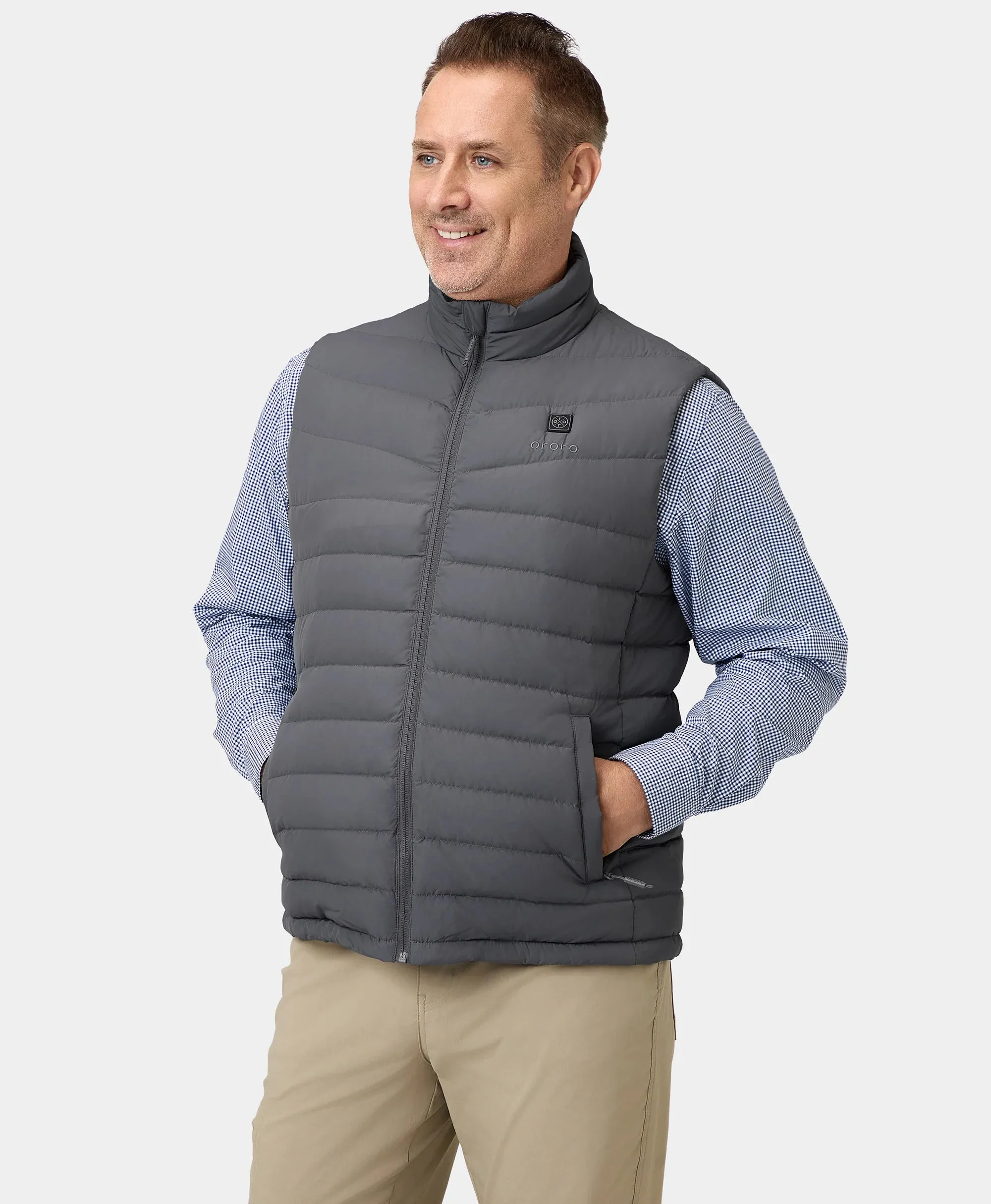 Men's Heated Lightweight Down Vest