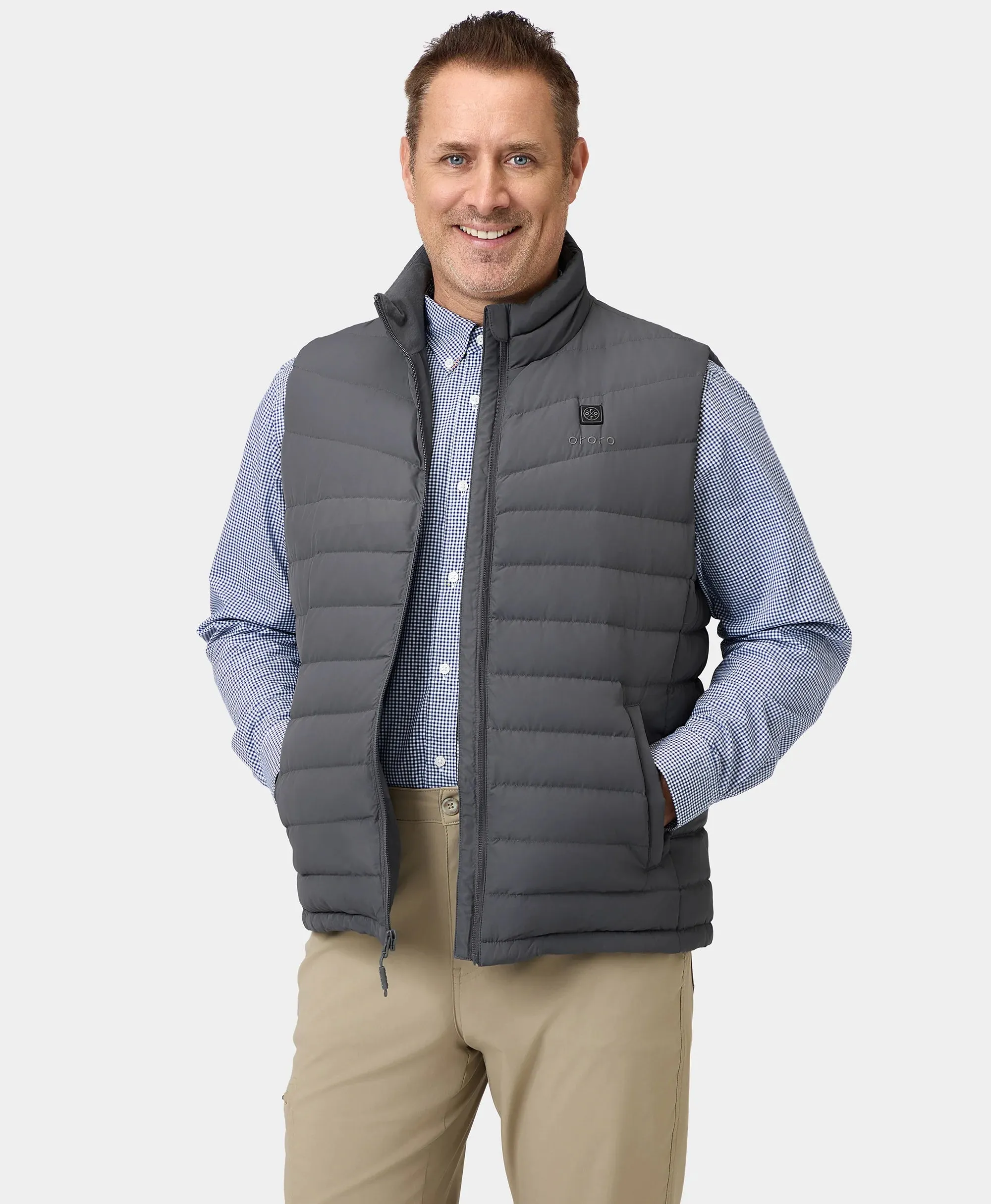 Men's Heated Lightweight Down Vest