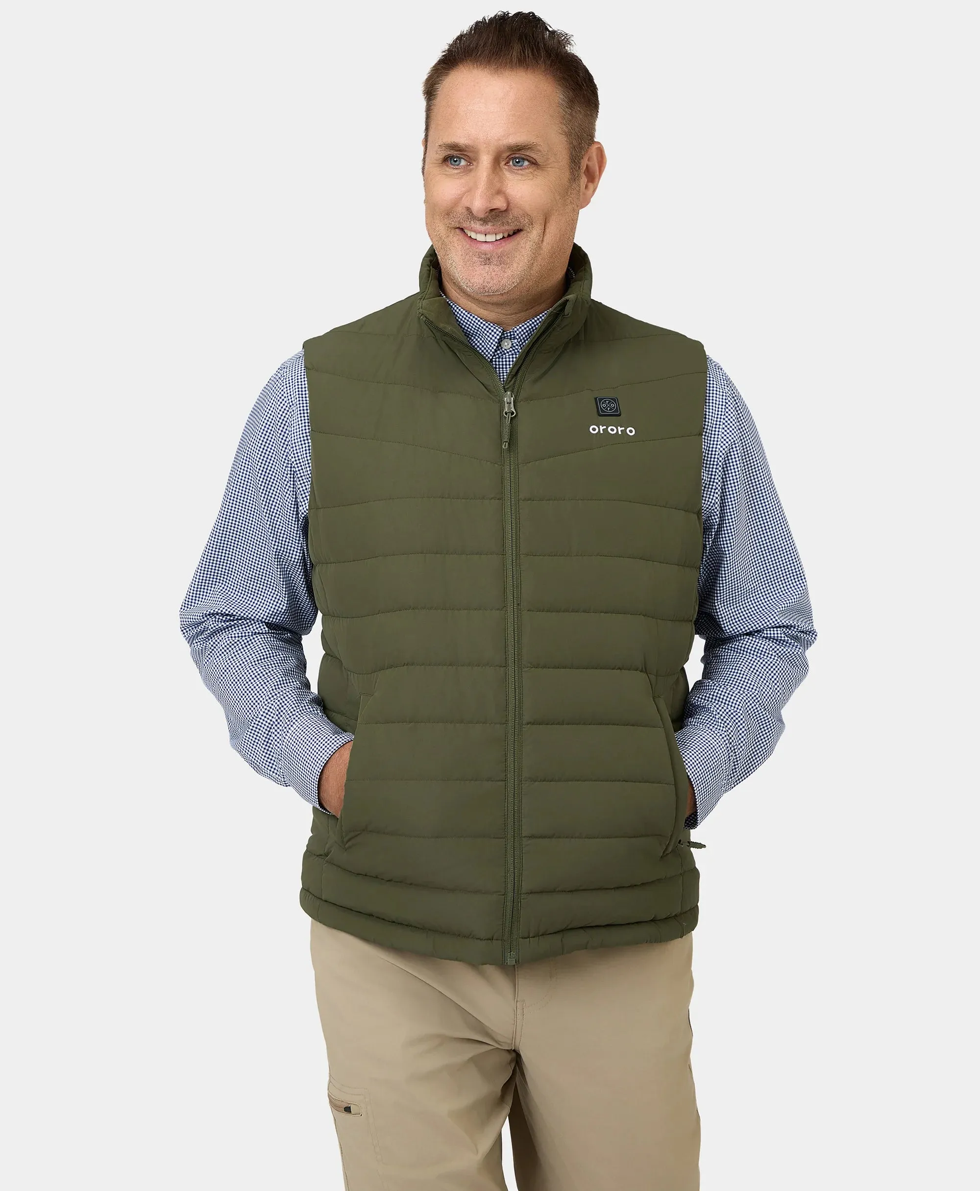 Men's Heated Lightweight Down Vest