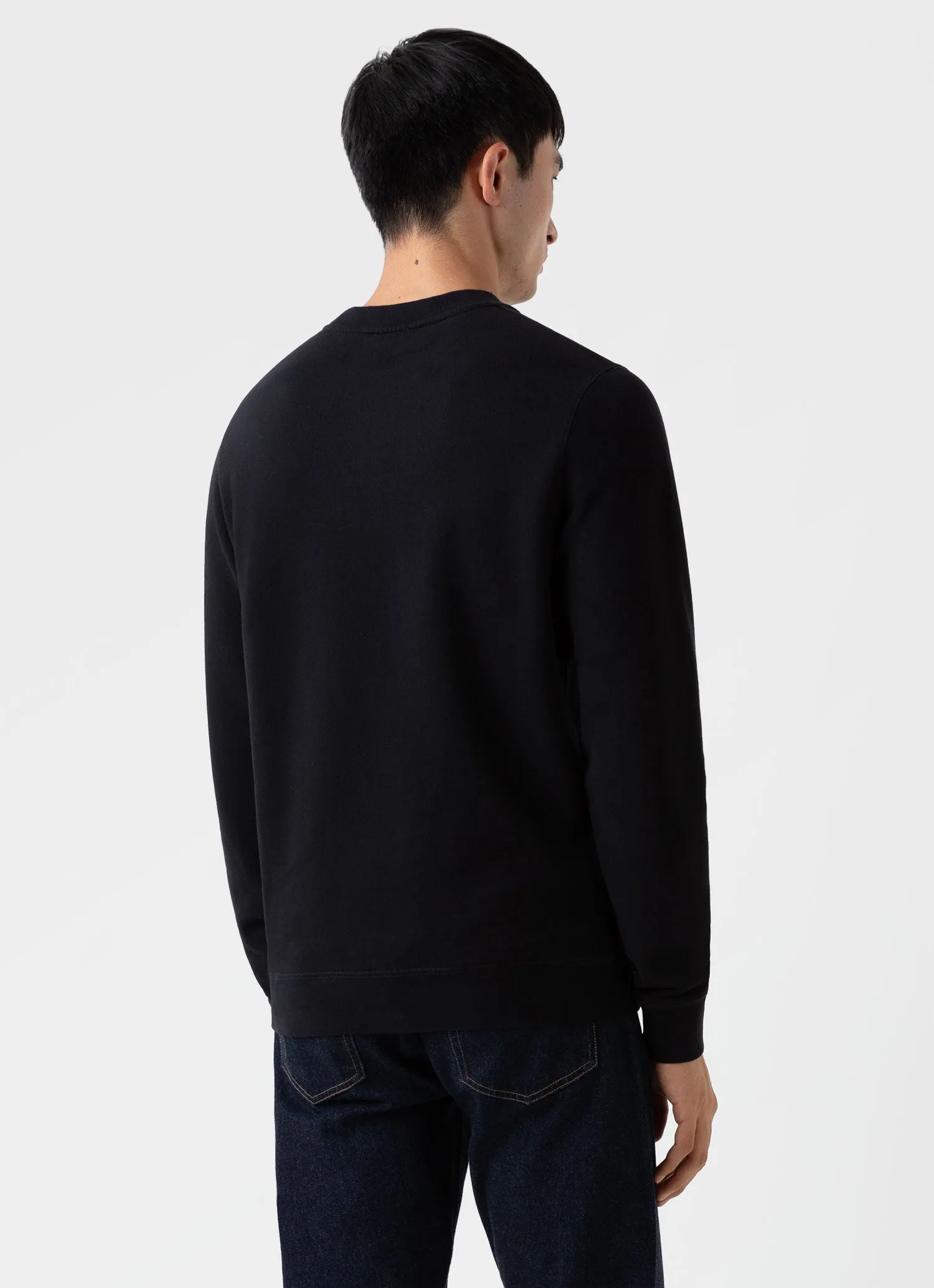 Men's Loopback Sweatshirt in Black