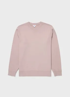 Men's Loopback Sweatshirt in Pale Pink