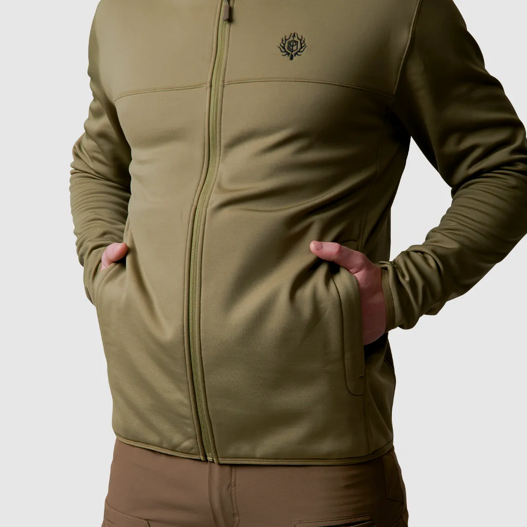 Men's Sentry Full Zip Hoodie (OD Green)