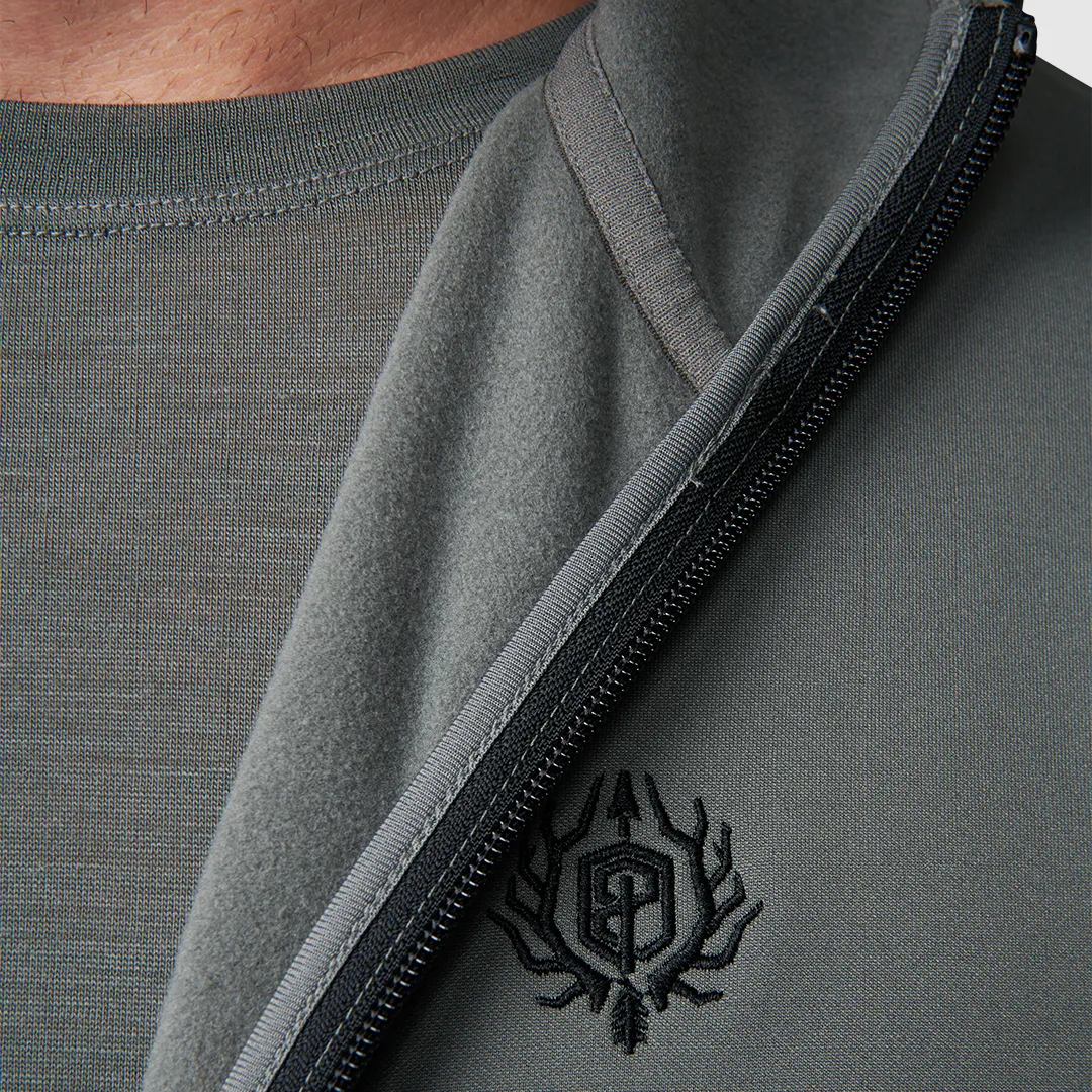 Men's Sentry Full Zip Hoodie (Wolf Grey)