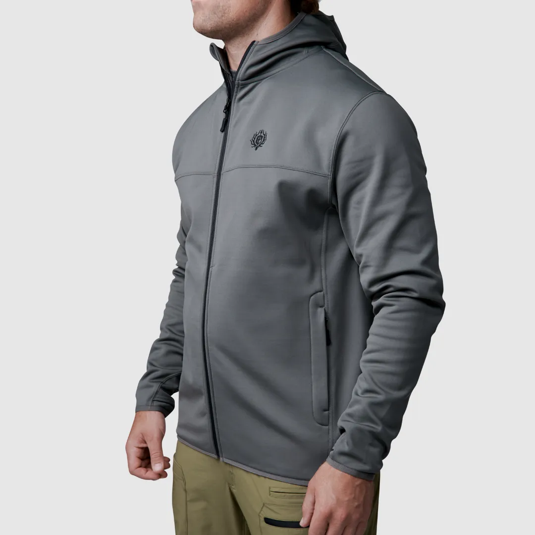 Men's Sentry Full Zip Hoodie (Wolf Grey)