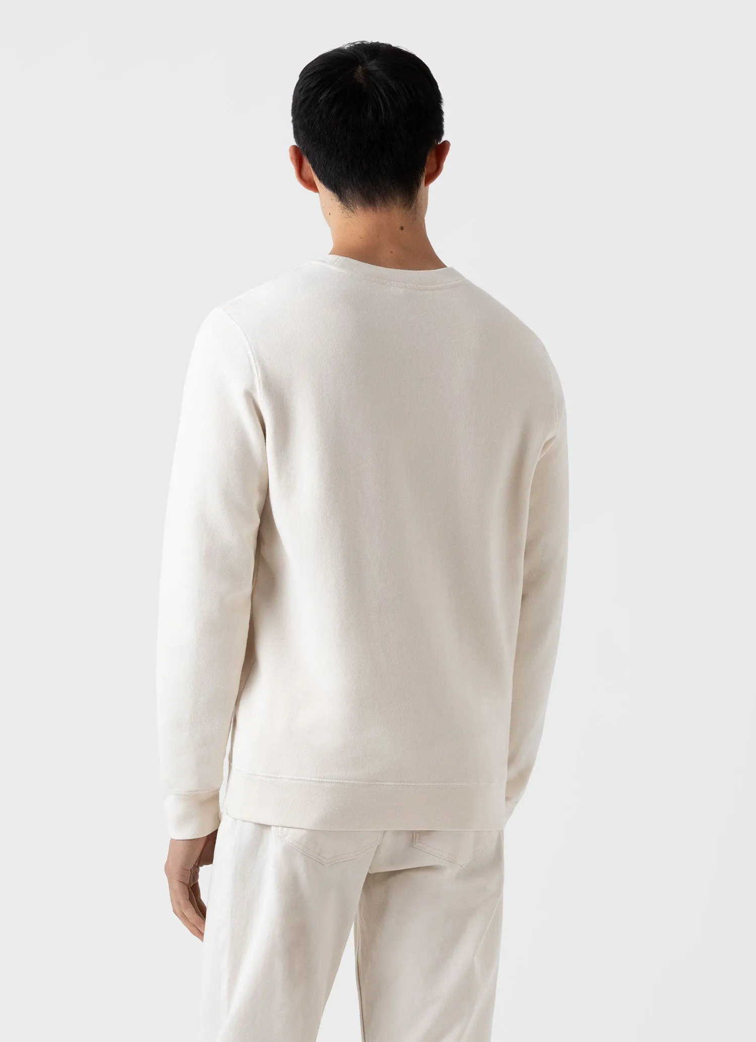 Men's Undyed Loopback Sweatshirt in Undyed