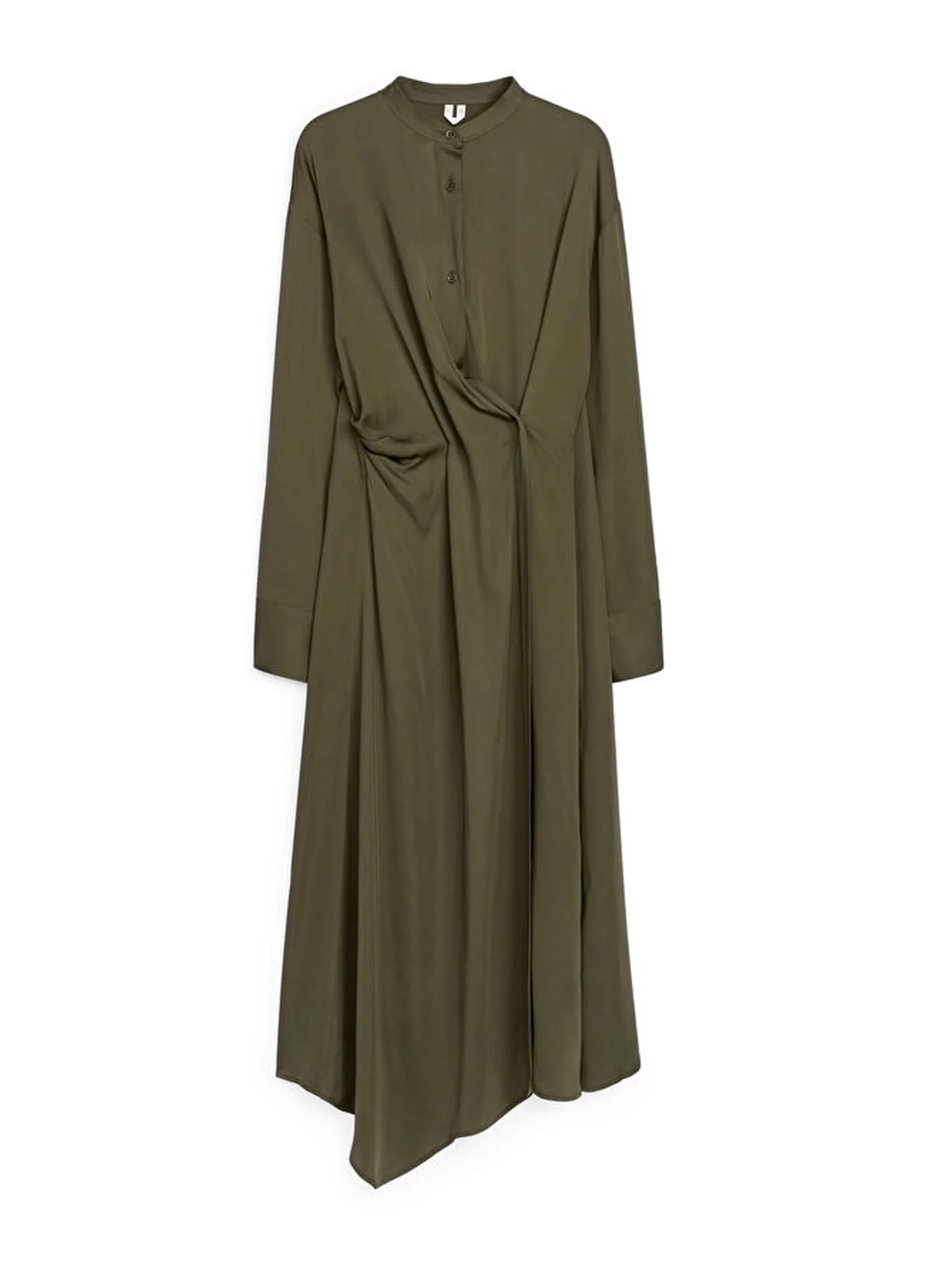 Midi drape dress