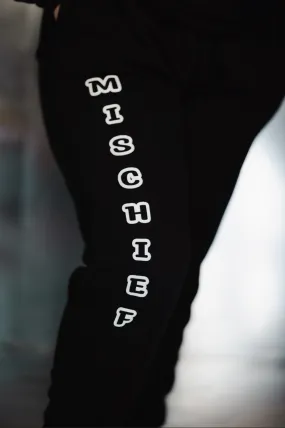 Mischief Jogger Sweatpants in Black