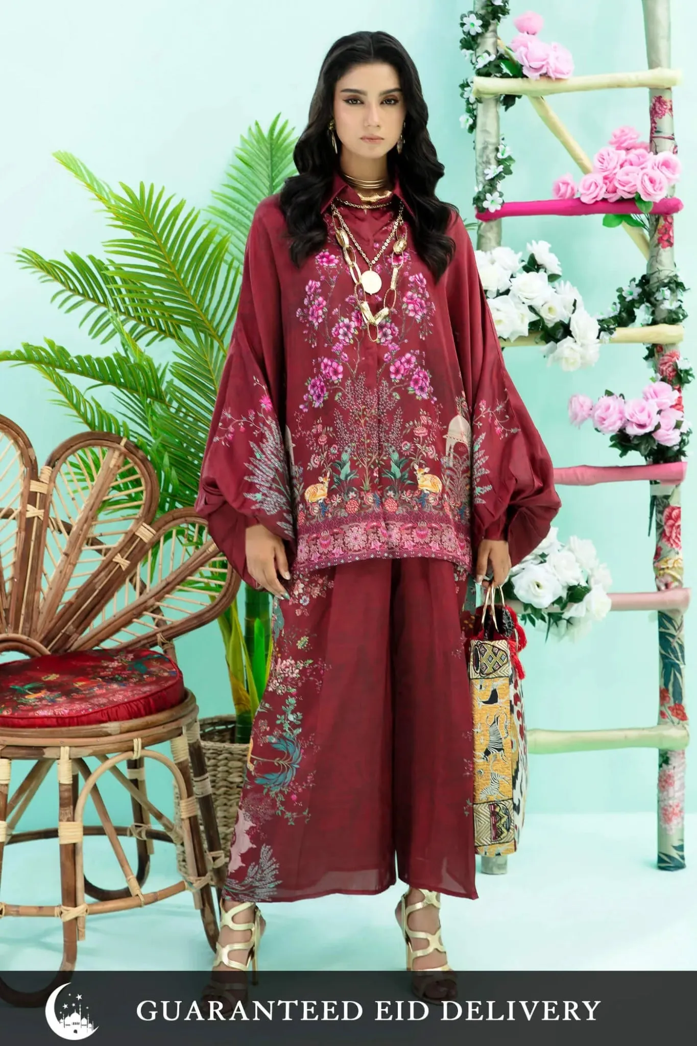 Musferah Saad | Resort collection ‘24 | FLORAL FLARE