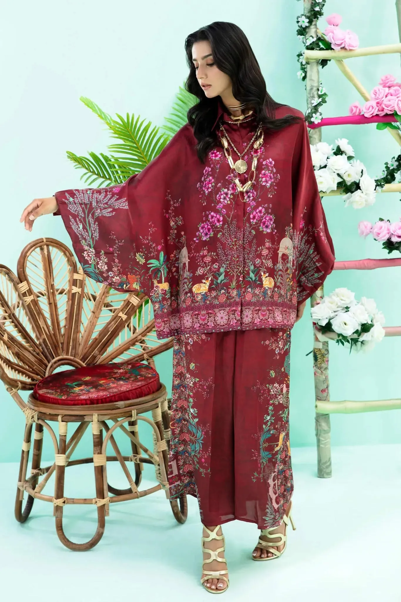 Musferah Saad | Resort collection ‘24 | FLORAL FLARE