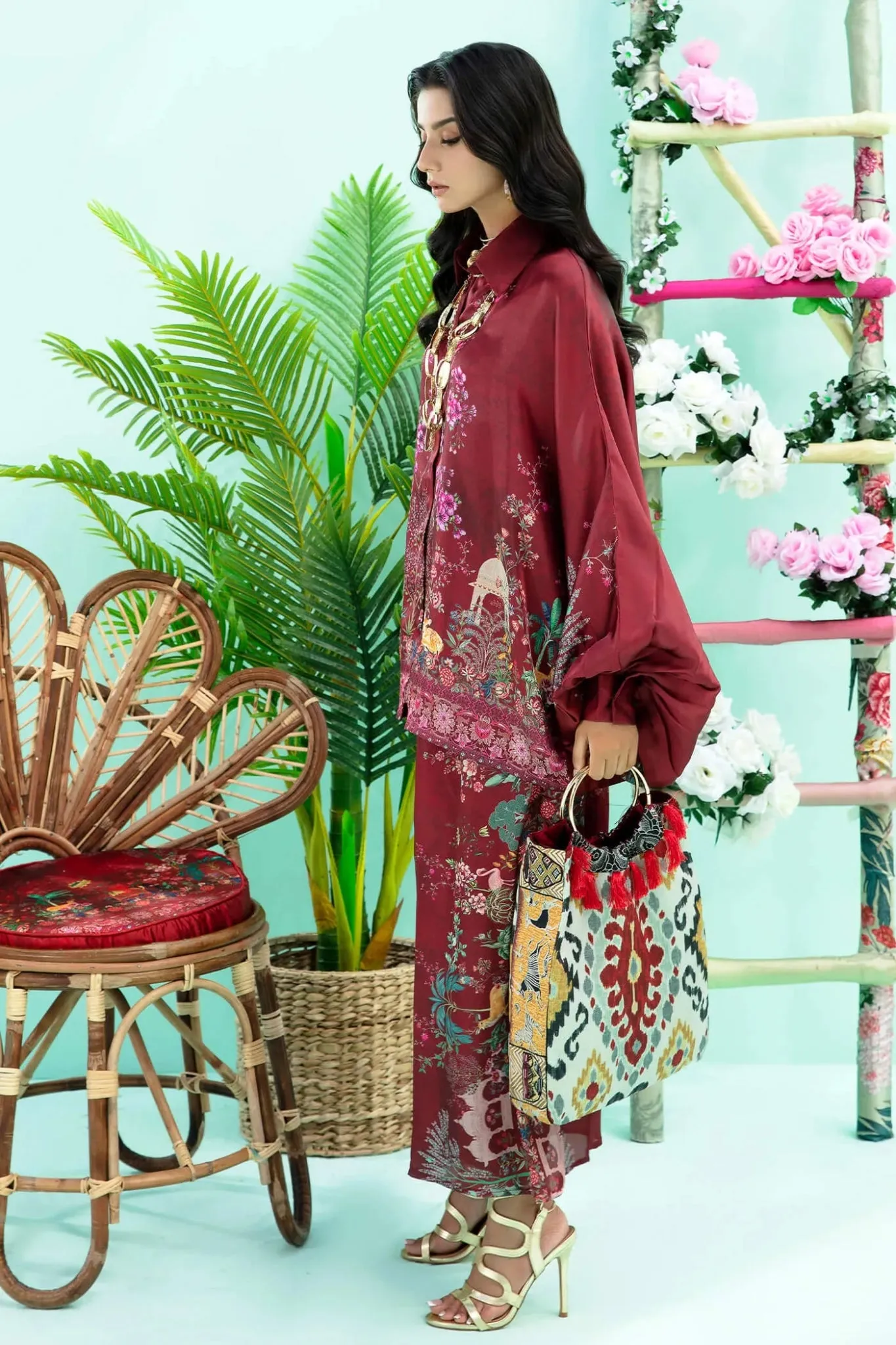 Musferah Saad | Resort collection ‘24 | FLORAL FLARE