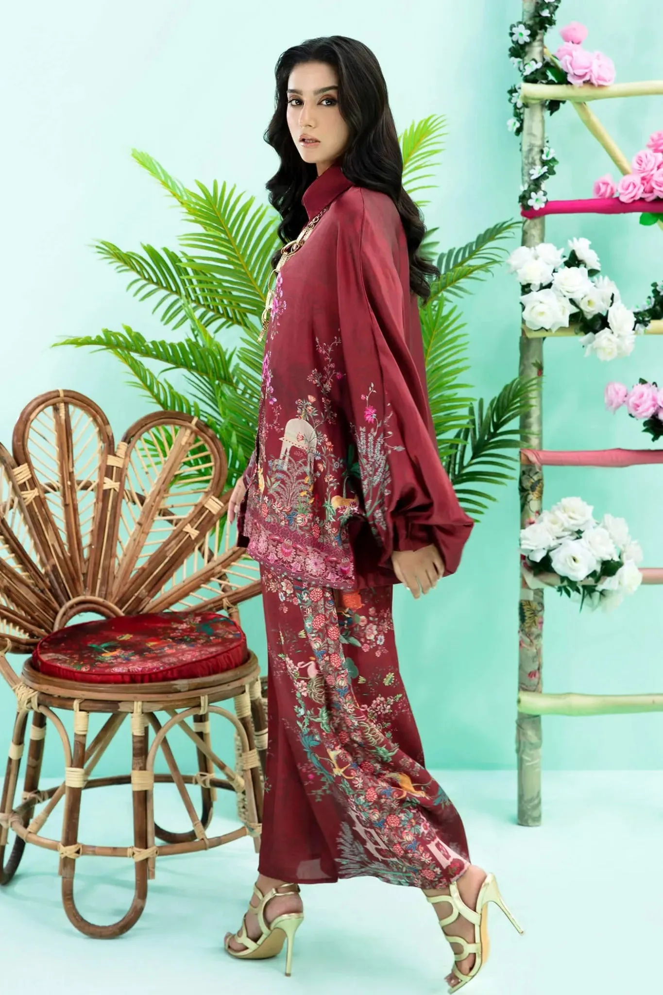 Musferah Saad | Resort collection ‘24 | FLORAL FLARE