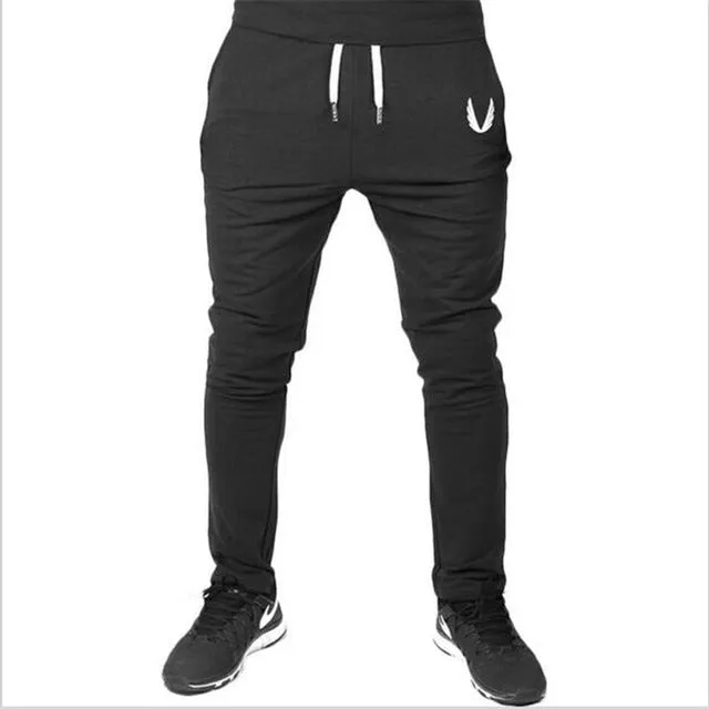 NANSHA 2017 Men Gyms Pants Casual Elastic cotton Mens Fitness Workout Pants skinny,Sweatpants Trousers Jogger Pants