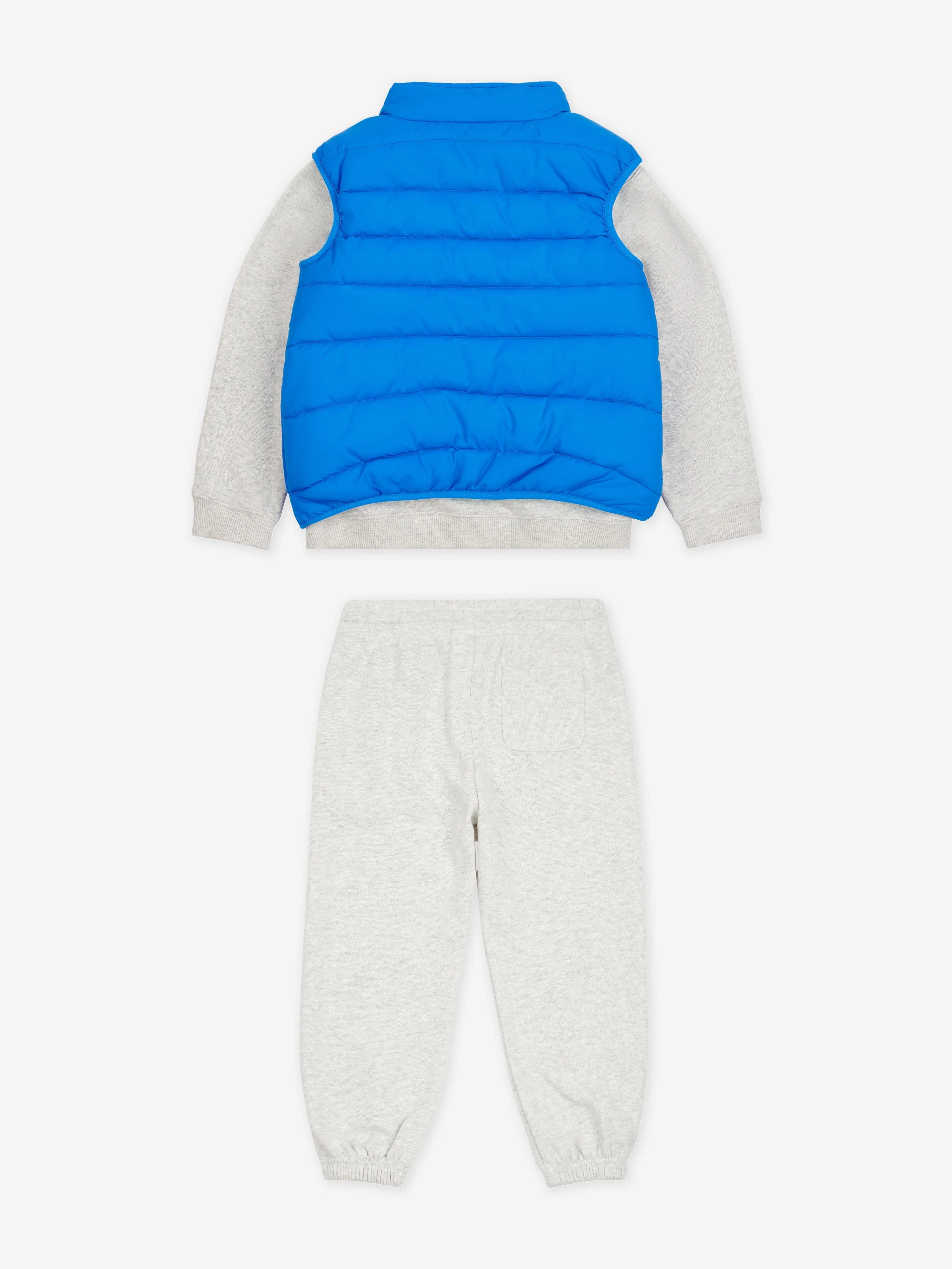 New Balance Baby Boys Tracksuit and Gilet Set in Grey