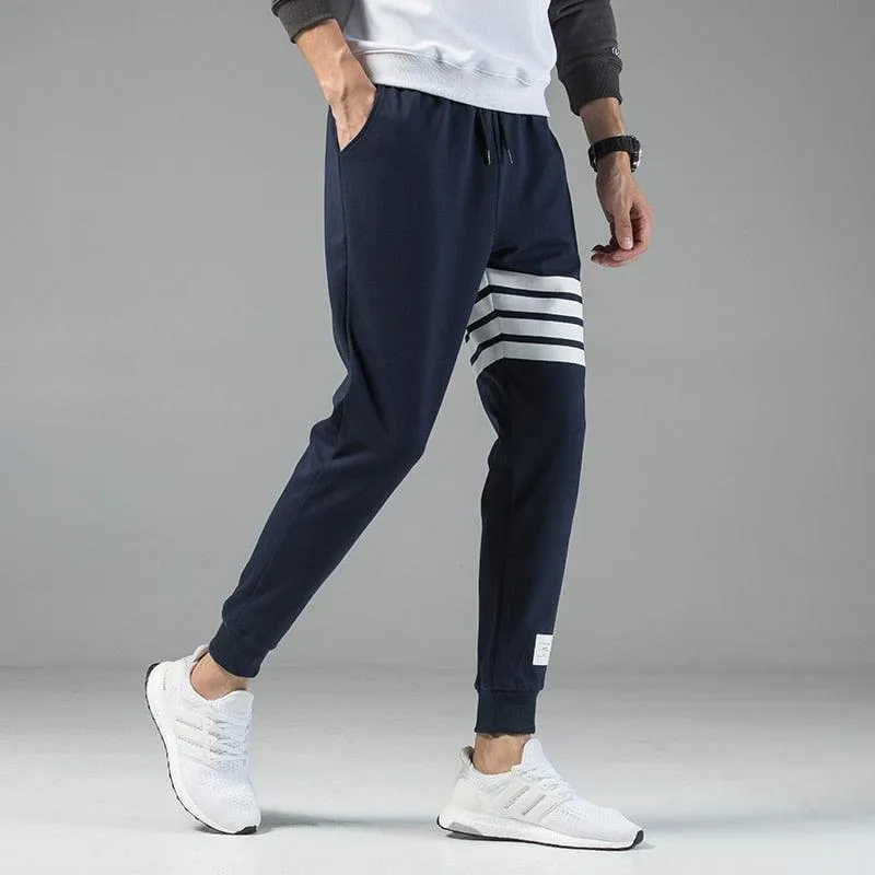 New Men's Casual Sweatpants - Solid High Street Trousers - Men Joggers Oversize Pants (TG4)(F9)