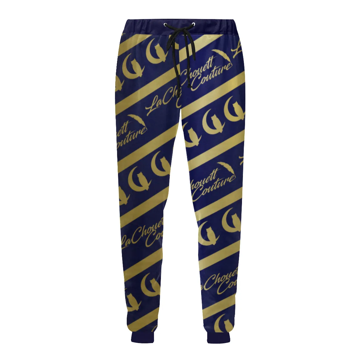 NICE ONE GLDBLU Men's All Over Print Sweatpants