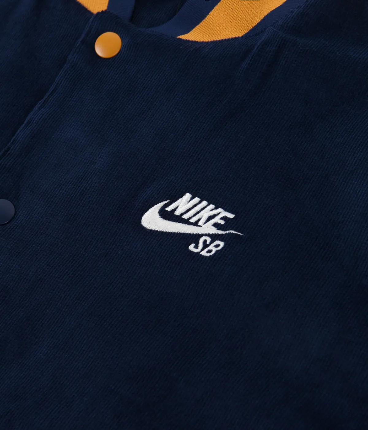 Nike SB Corduroy Bomber Jacket - Midnight Navy / Midnight Navy - Chutney - Sail