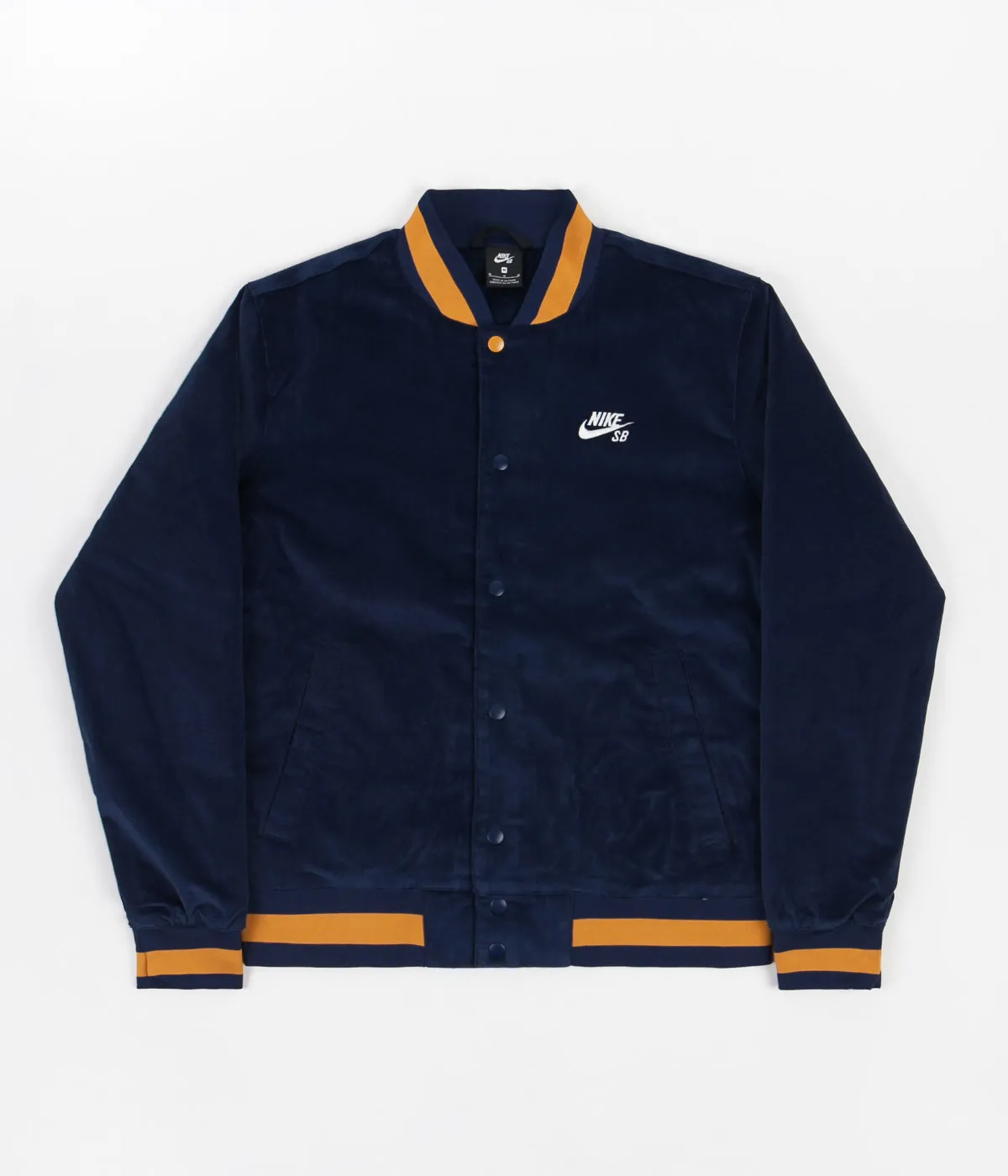 Nike SB Corduroy Bomber Jacket - Midnight Navy / Midnight Navy - Chutney - Sail