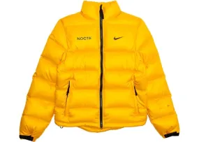 NIKE X DRAKE NOCTA PUFFER JACKET YELLOW