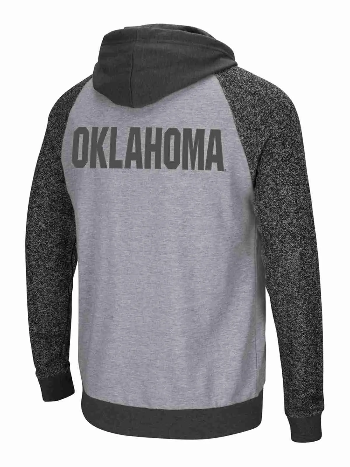 Oklahoma Sooners Colosseum Two-Tone Regulation Full Zip Hoodie Jacket