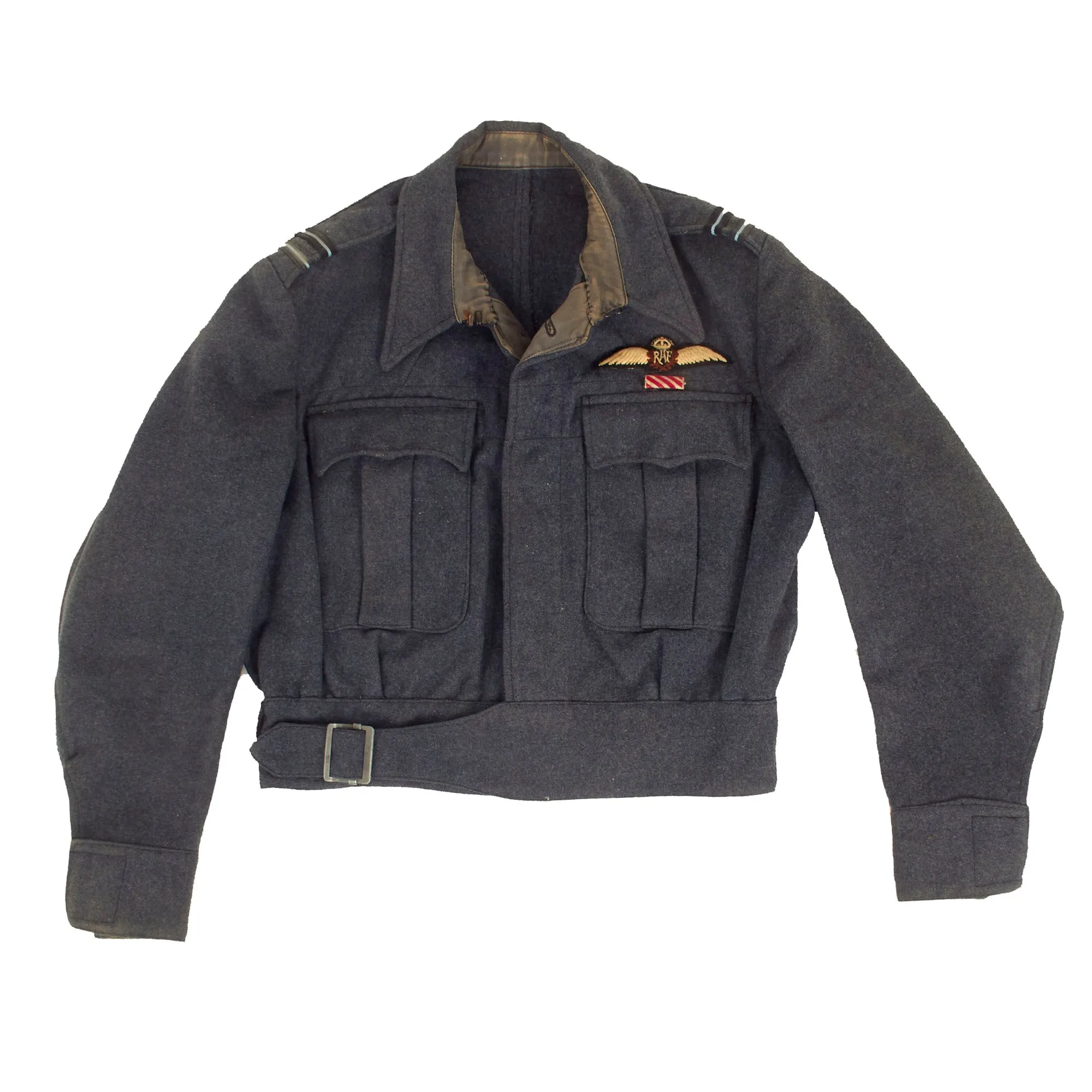 Original WWII British Royal Air Force Pilot’s Uniform Grouping Attributed to Flight Lieutenant C.C. Young- Air Force Cross Recipient