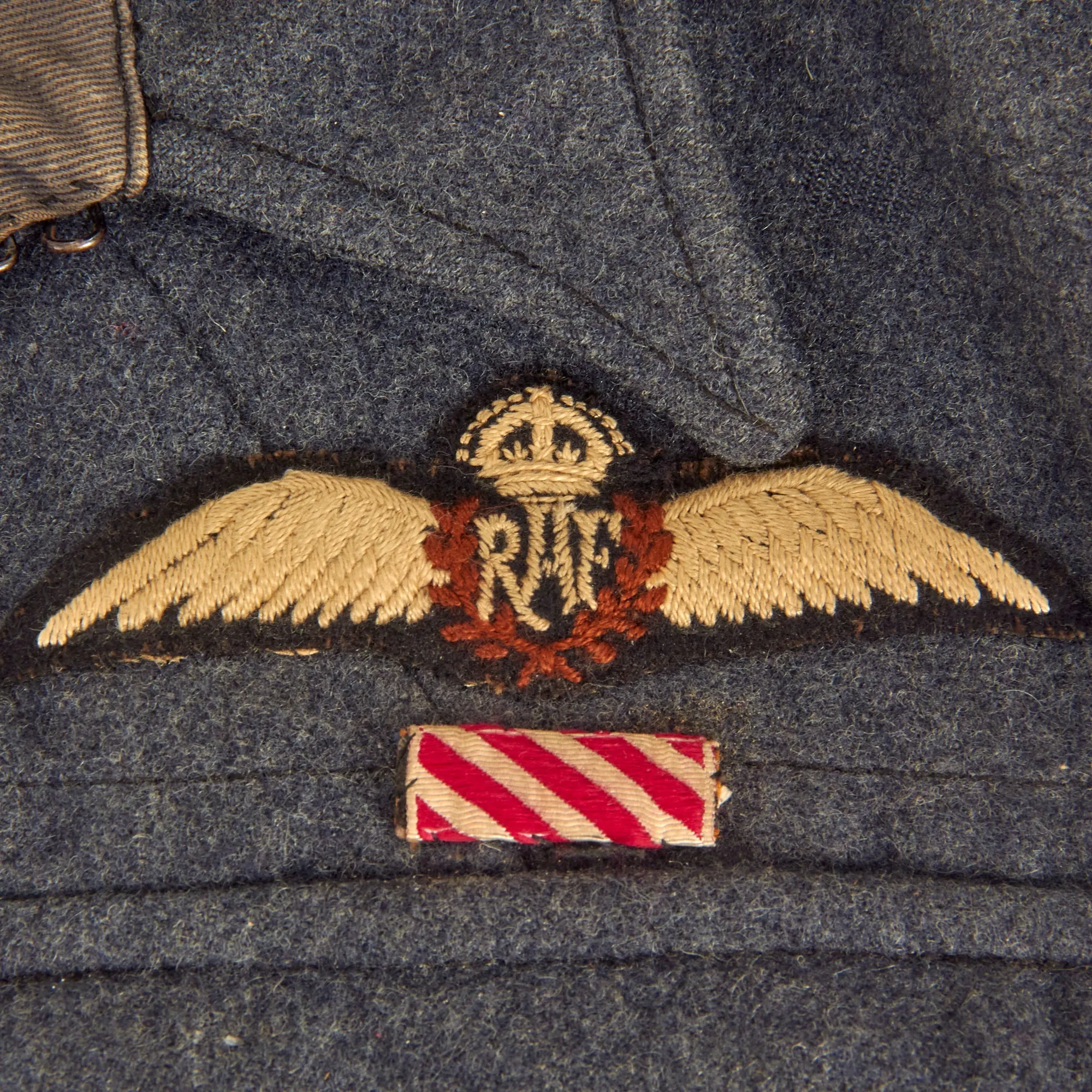 Original WWII British Royal Air Force Pilot’s Uniform Grouping Attributed to Flight Lieutenant C.C. Young- Air Force Cross Recipient