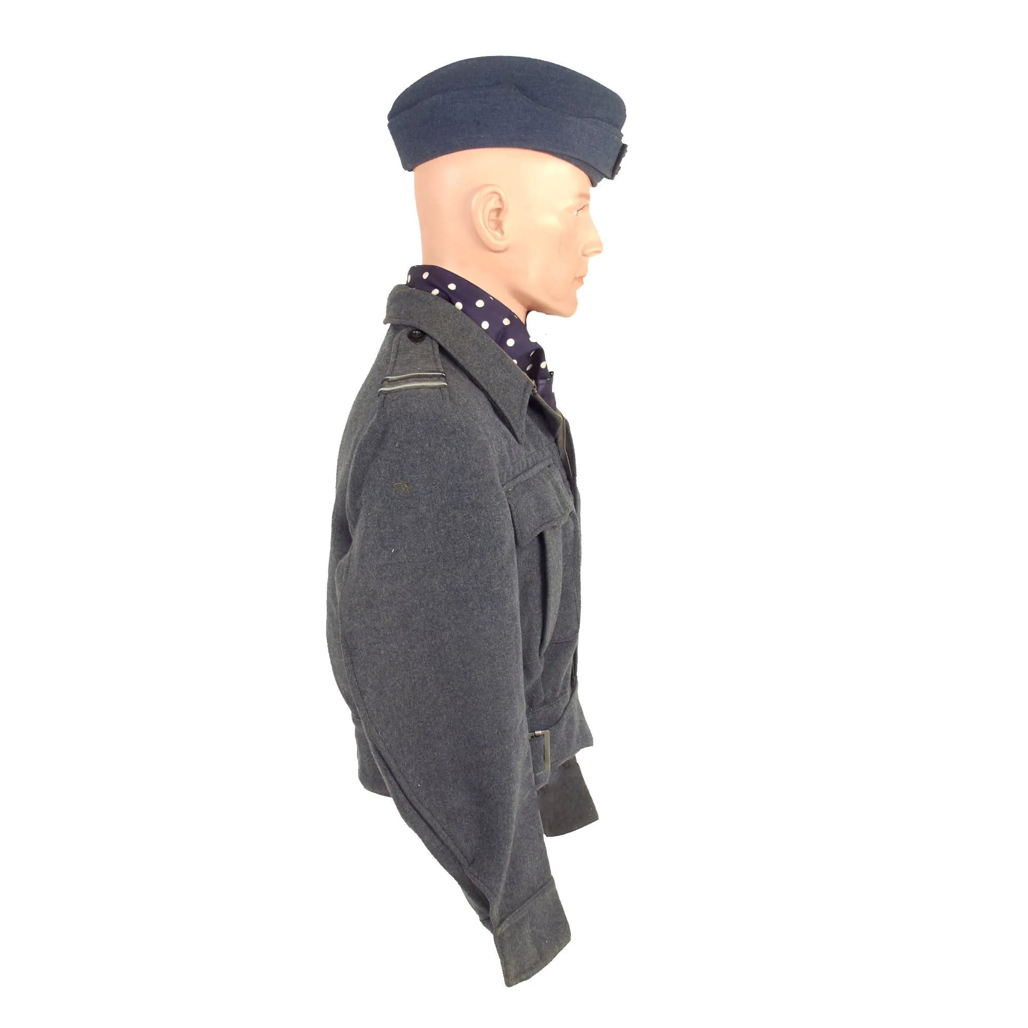 Original WWII British Royal Air Force Pilot’s Uniform Grouping Attributed to Flight Lieutenant C.C. Young- Air Force Cross Recipient